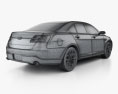 Ford Taurus SHO 2016 3D 모델 