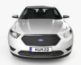 Ford Taurus SHO 2016 3D 모델  front view