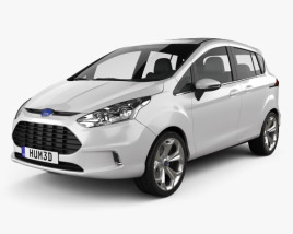 Ford B-MAX 2016 3D model