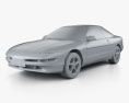 Ford Probe GT 1997 3D模型 clay render