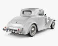 Ford Model B De Luxe Coupe V8 1932 3D модель back view
