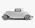 Ford Model B De Luxe Coupe V8 1932 3D модель side view