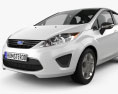 Ford Fiesta Sedán (US) 2012 Modelo 3D