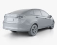 Ford Fiesta Sedán (US) 2012 Modelo 3D