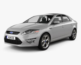 Ford Mondeo sedan Mk4 2013 3D model