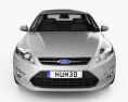 Ford Mondeo 轿车 Mk4 2011 3D模型 正面图