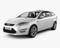Ford Mondeo wagon 2013 3d model