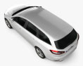 Ford Mondeo wagon 2013 3d model top view