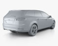 Ford Mondeo wagon 2013 3d model