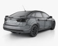 Ford Focus 轿车 Titanium 2012 3D模型