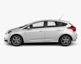 Ford Focus ST 2015 3d model side view