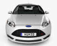 Ford Focus ST 2015 3d model front view