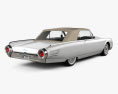 Ford Thunderbird 1961 3D-Modell Rückansicht