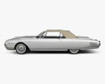 Ford Thunderbird 1961 3D-Modell Seitenansicht