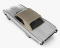 Ford Thunderbird 1961 3d model top view