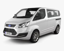 Ford Tourneo Custom SWB 2014 3D модель