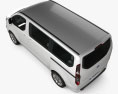 Ford Tourneo Custom SWB 2014 3D модель top view
