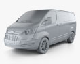 Ford Tourneo Custom SWB 2014 3D модель clay render