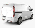 Ford Transit Custom SWB 2014 3D модель back view