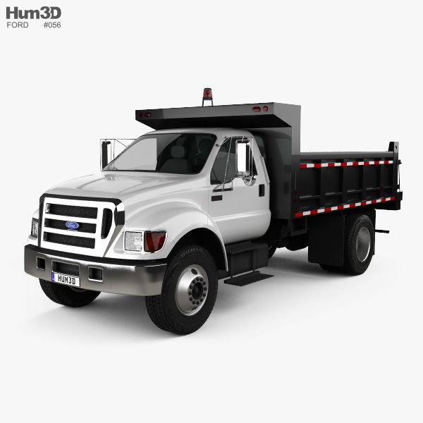 Ford F-650 / F-750 Dump Truck 2014 3D model
