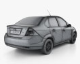 Ford Fiesta Rocam 轿车 (巴西) 2012 3D模型