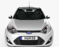 Ford Fiesta Rocam 세단 (Brazil) 2014 3D 모델  front view