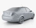 Ford Fiesta Rocam 轿车 (巴西) 2012 3D模型