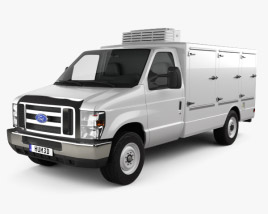 3D model of Ford E-Series DCI Pro 2014