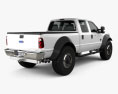 Ford F-554 Extreme Crew Cab pickup 2014 3D 모델  back view