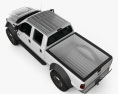 Ford F-554 Extreme Crew Cab pickup 2014 Modello 3D vista dall'alto