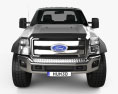Ford F-554 Extreme Crew Cab pickup 2014 Modèle 3d vue frontale