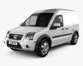 Ford Transit Connect LWB 2014 3D-Modell