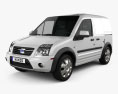 Ford Transit Connect SWB 2014 3d model