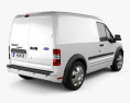 Ford Transit Connect SWB 2014 3d model back view