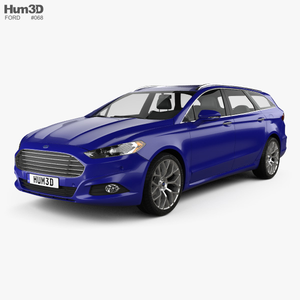 Ford Mondeo wagon 2016 3D model