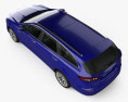 Ford Mondeo wagon 2016 3d model top view
