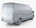 Ford Transit Panel Van LWB 2014 3D модель