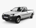Ford Courier 2014 3d model