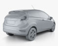 Ford Fiesta Van 2012 3D-Modell