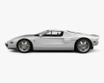 Ford GT 2006 3d model side view