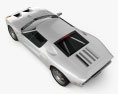 Ford GT 2006 3d model top view