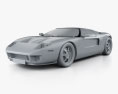 Ford GT 2006 Modelo 3D clay render