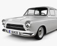 Ford Lotus Cortina Mk1 1963 Modello 3D
