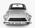 Ford Lotus Cortina Mk1 1963 Modello 3D vista frontale