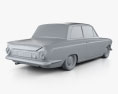 Ford Lotus Cortina Mk1 1963 Modello 3D