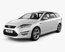 Ford Mondeo Turnier Titanium X Mk4 2013 3D model