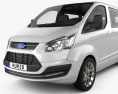 Ford Tourneo Custom LWB 2015 3Dモデル