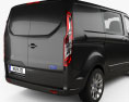 Ford Transit Custom Crew Van SWB 2015 3d model