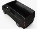 Ford Transit Custom Crew Van SWB 2015 3d model top view