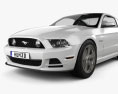 Ford Mustang 5.0 GT 2014 3d model